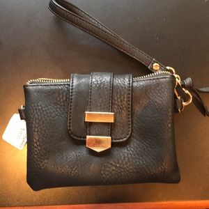 Charming Charlie black wristlet brand new